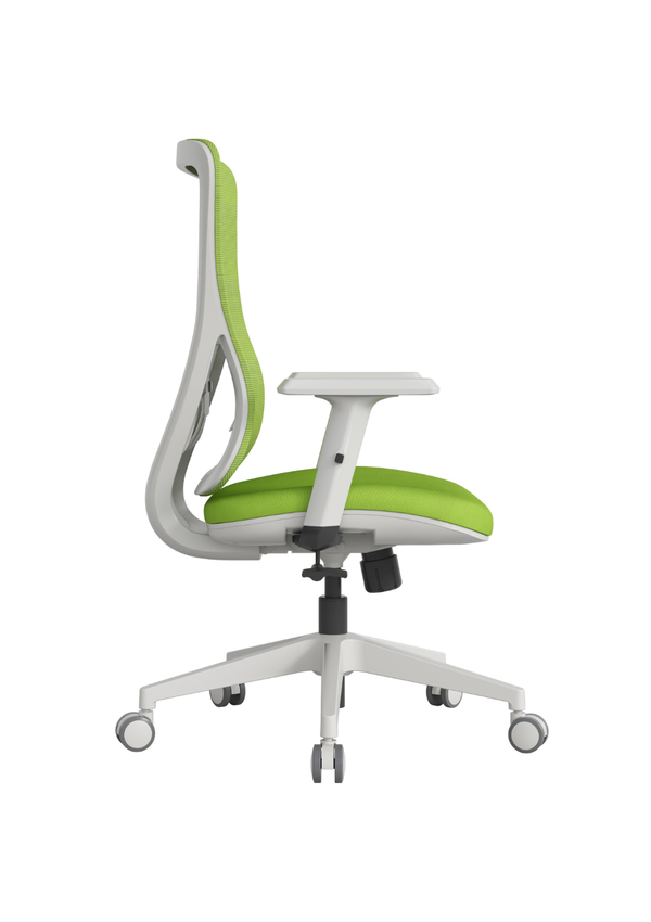 Cadeira Ergonômica de Escritório Verde - Sigma - Movescan